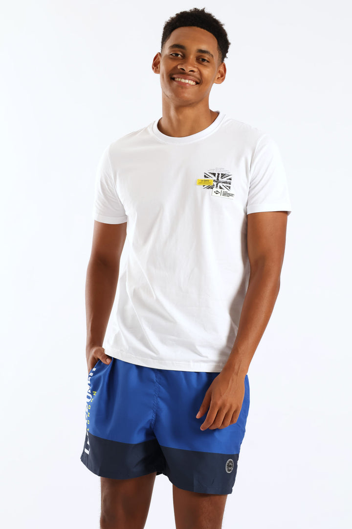 Two Tone Swim Short - Blue