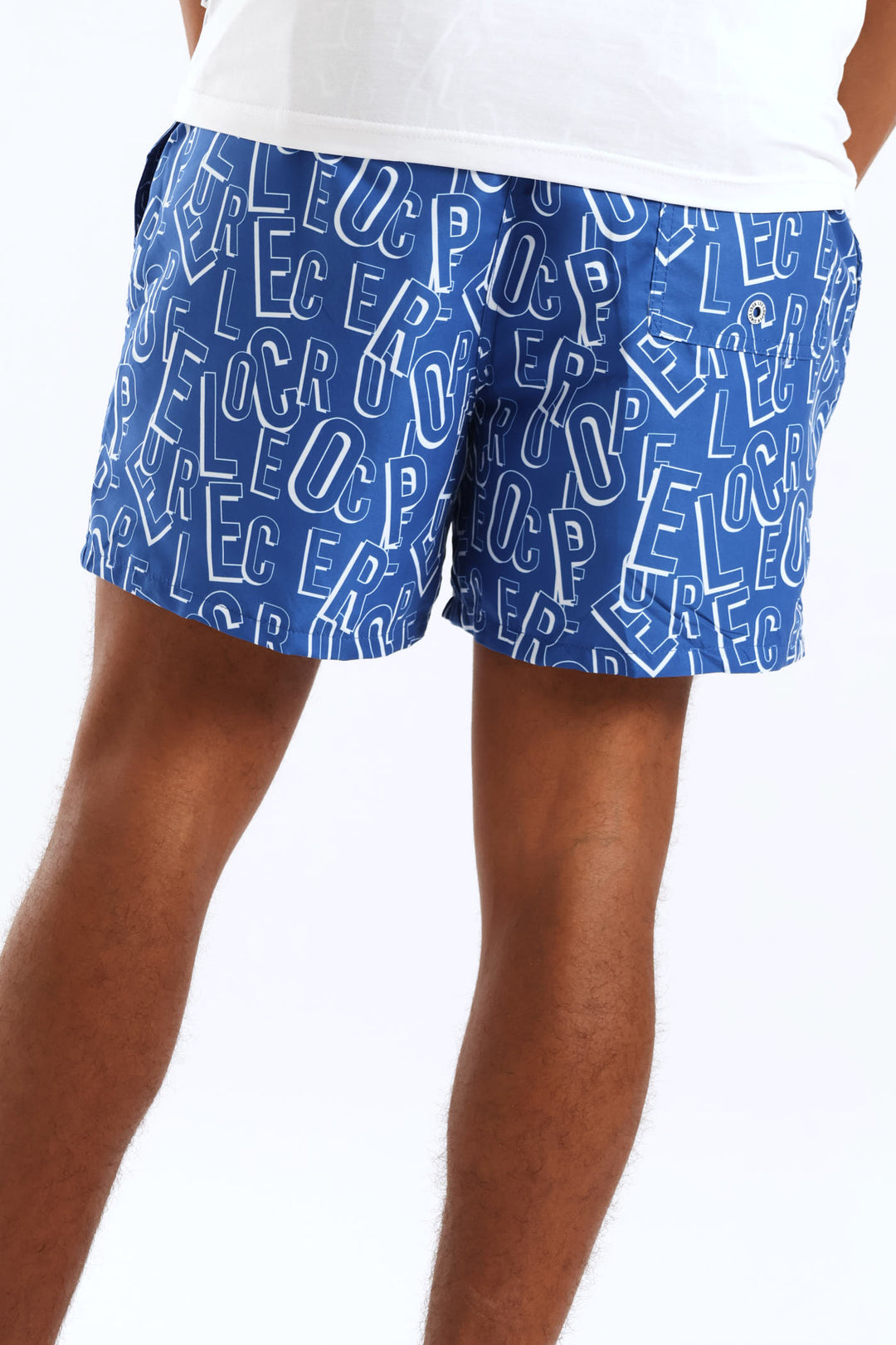 3D Logo Swim Short - Blue