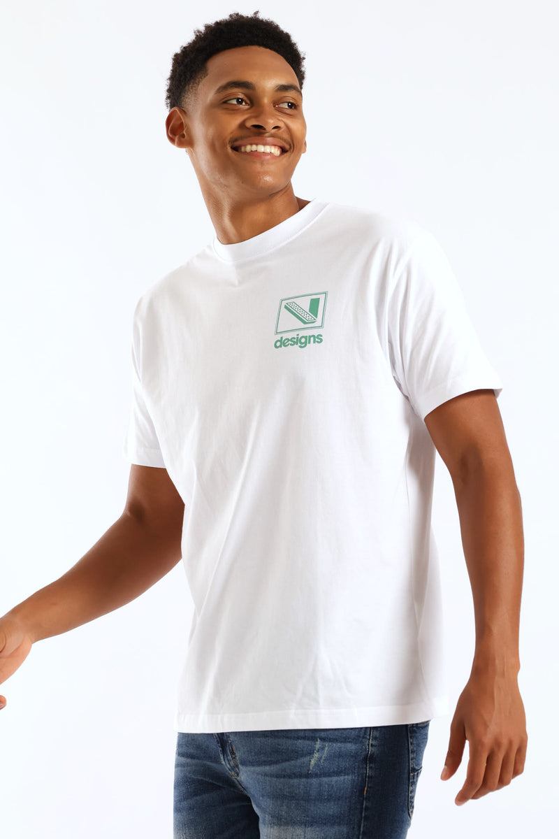 Art Production Tee - White