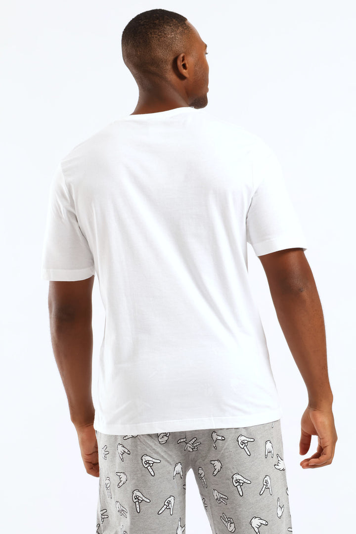 Don’t Worry Beer Happy Pyjama Tee - Multi