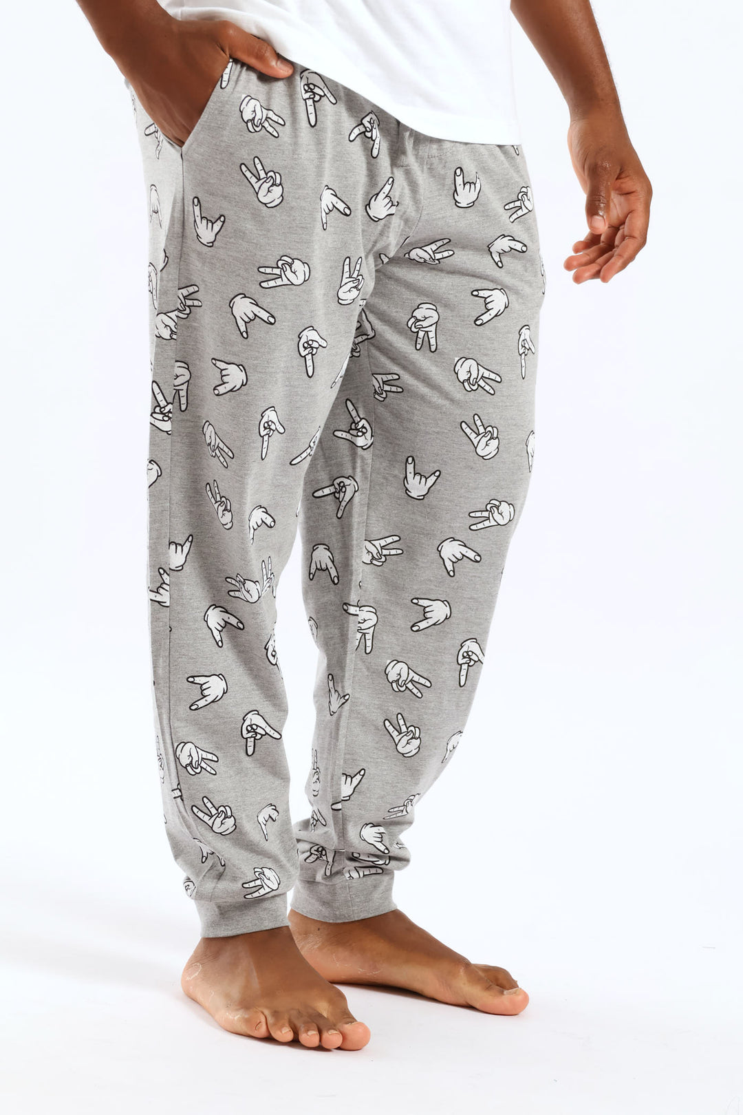 Print Pyjama Jogger - Multi