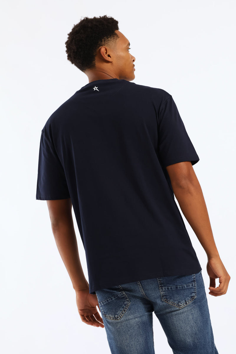 Mania Tee - Navy