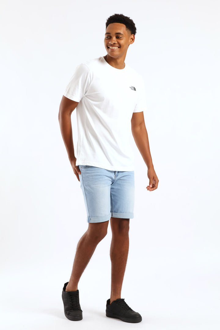 Simple Dome Tee - White
