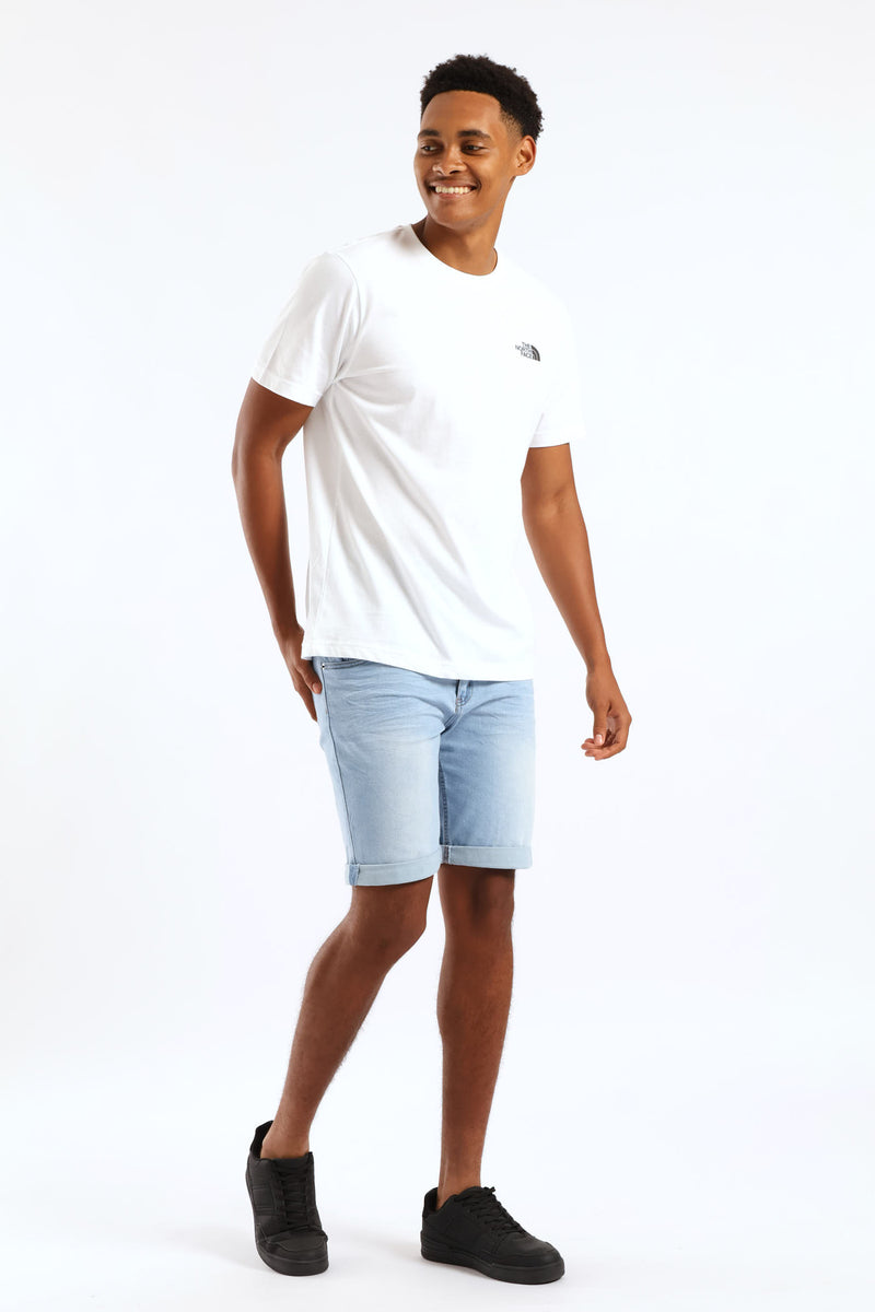 Simple Dome Tee - White