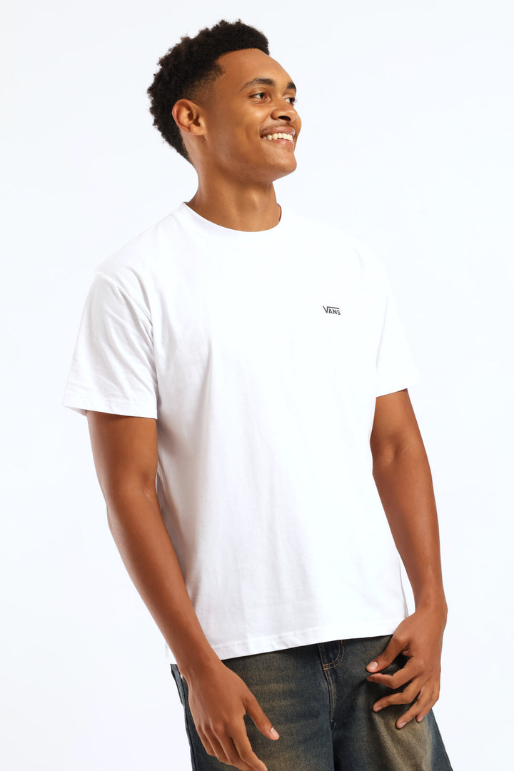 Left Chest Logo Short Sleeve Tee - White
