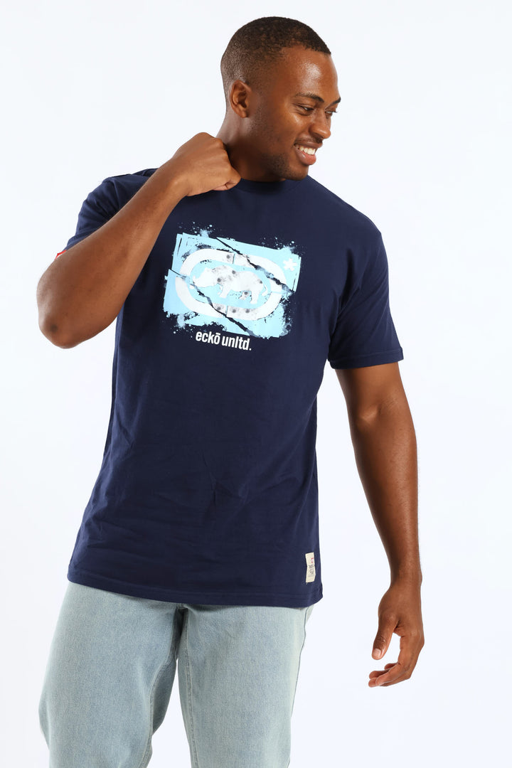 Rhino Star Tee - Navy