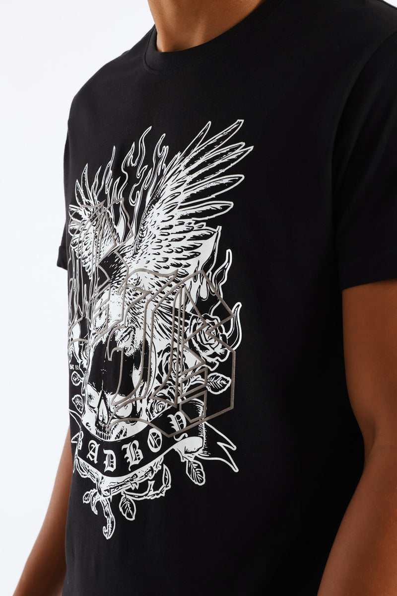 Death Skull Tee - Black