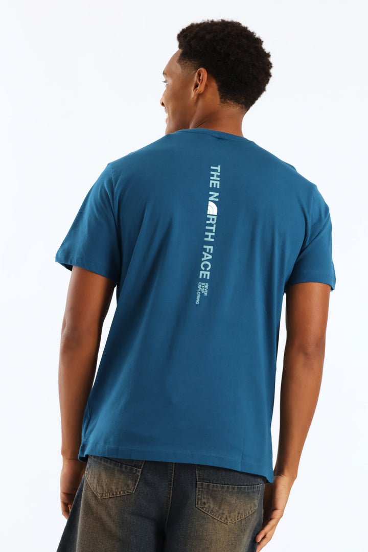 Vertical Logo Tee - Teal