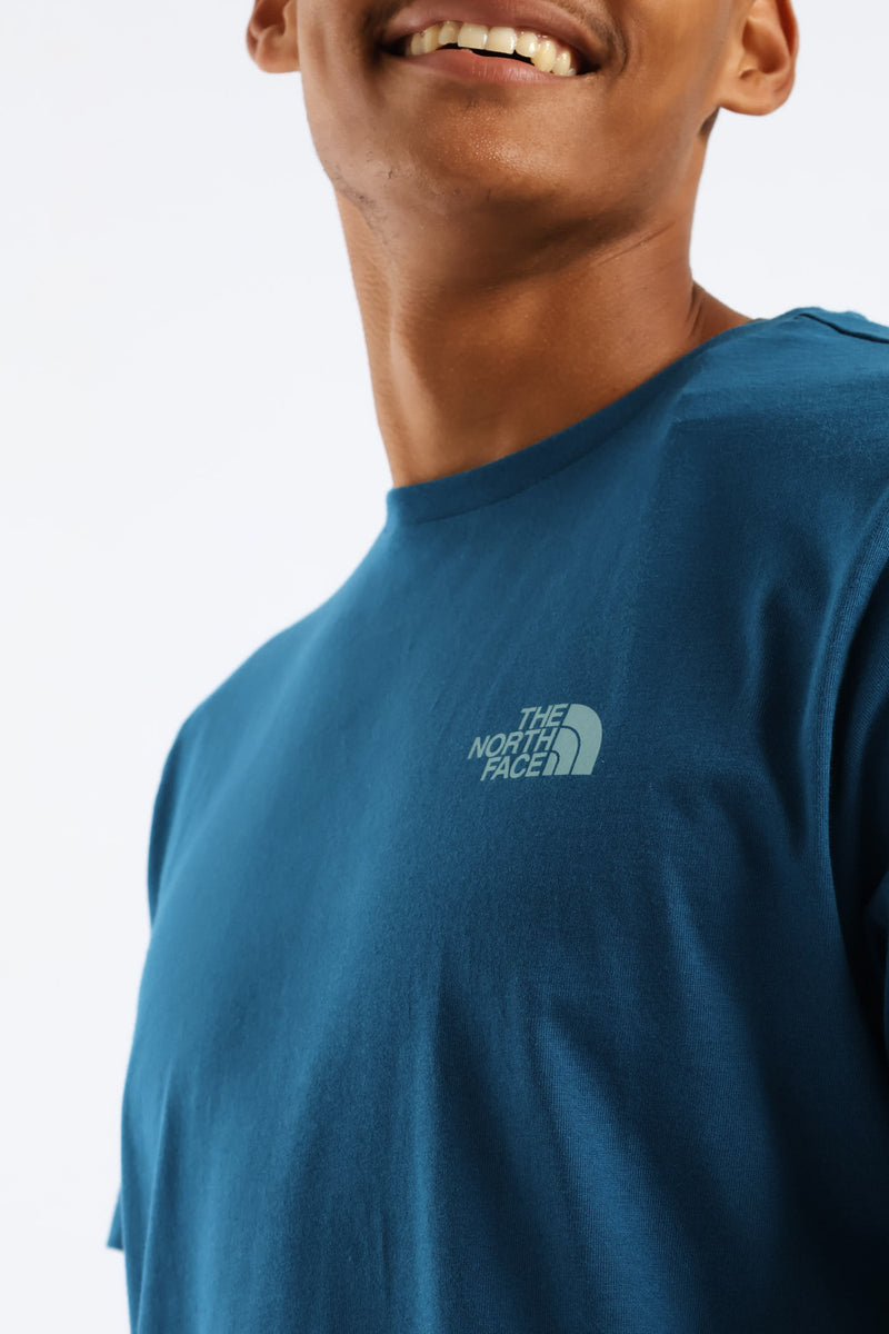 Vertical Logo Tee - Teal