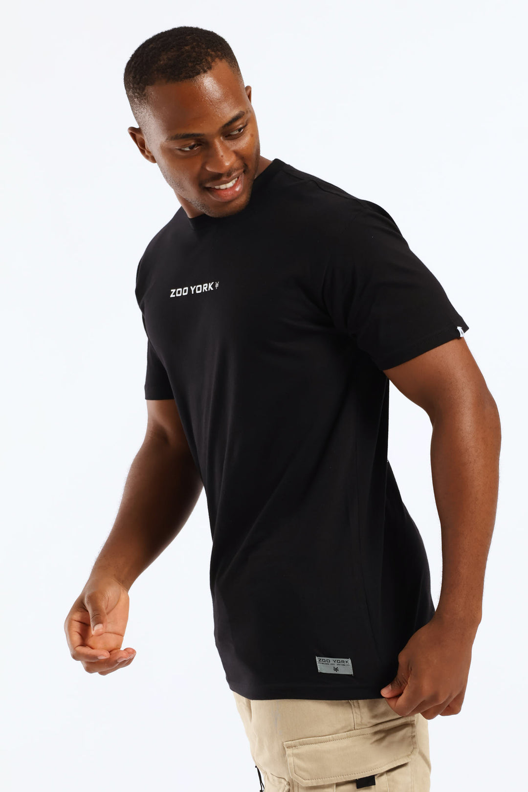 Stacked Board Tee - Black