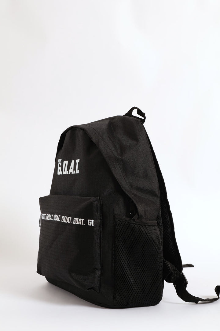 Boys Goat Backpack - Black