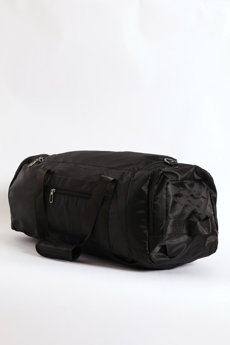 Armour Duffle Backpack - Black