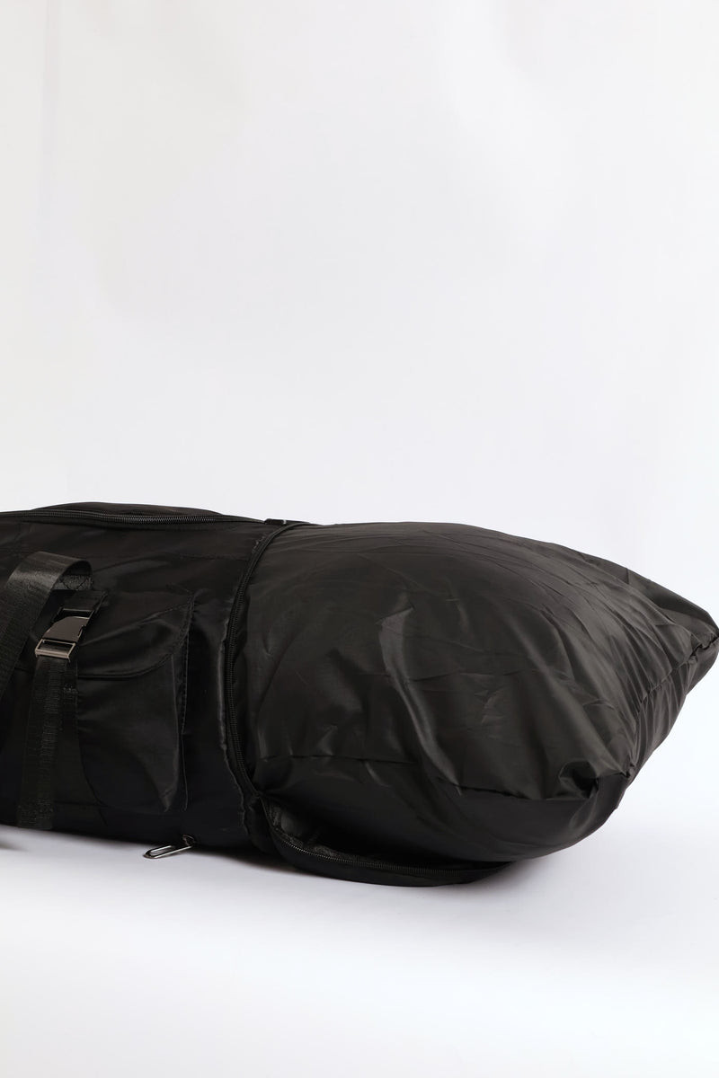 Armour Duffle Backpack - Black