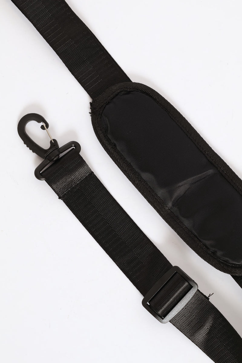 Armour Duffle Backpack - Black