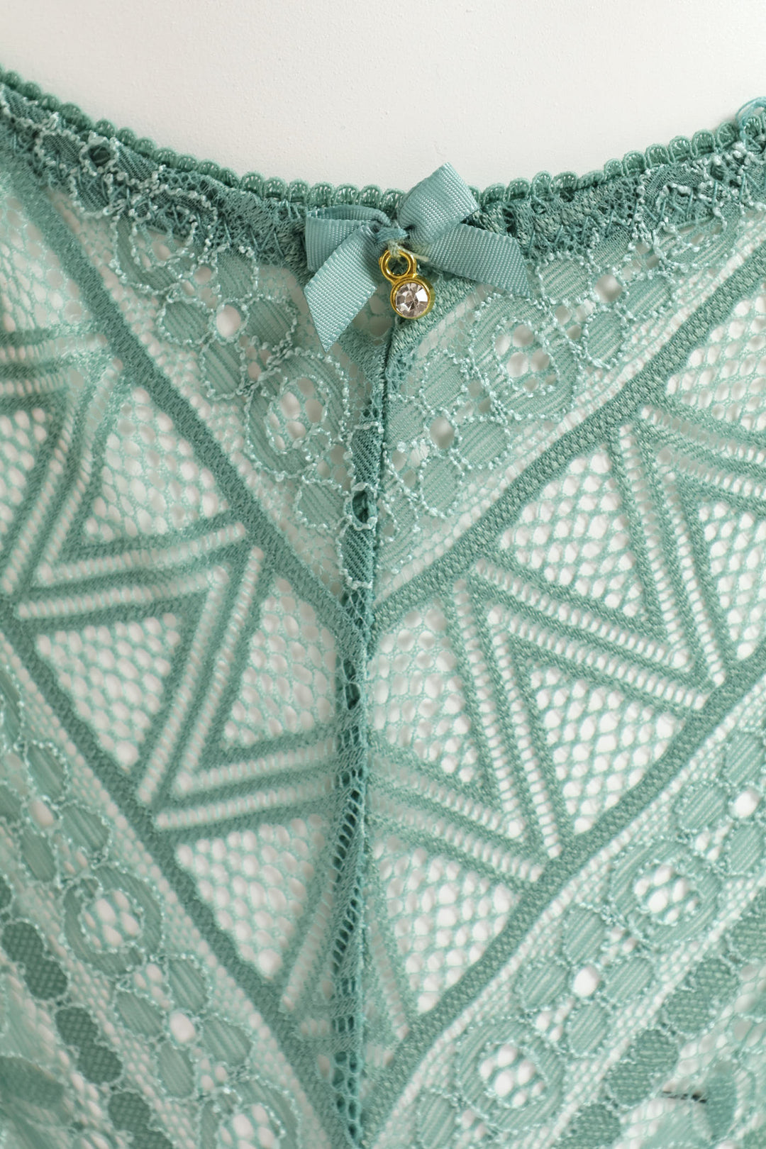 Full Lace Bikini Panty - Sage