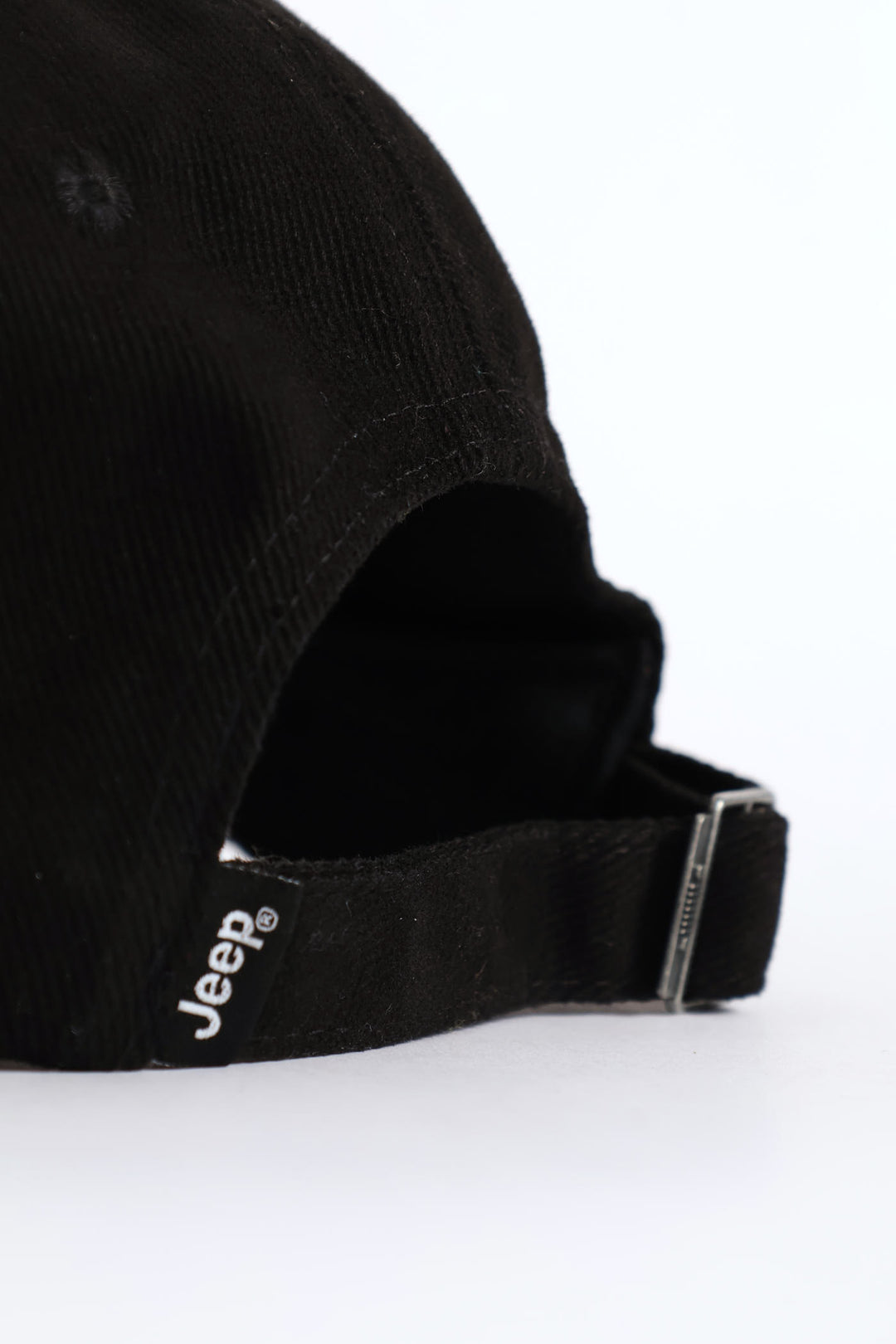 Basic Logo Peak Cap - Black