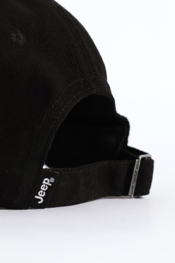 Basic Logo Peak Cap - Black