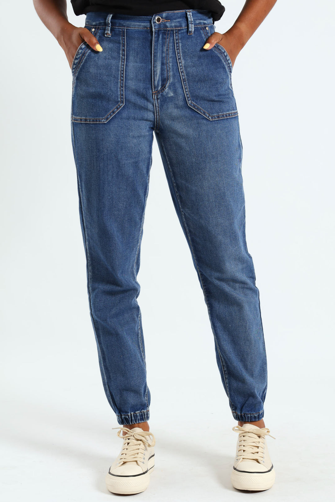 Utility Jogger Jean - Dark Wash Ink