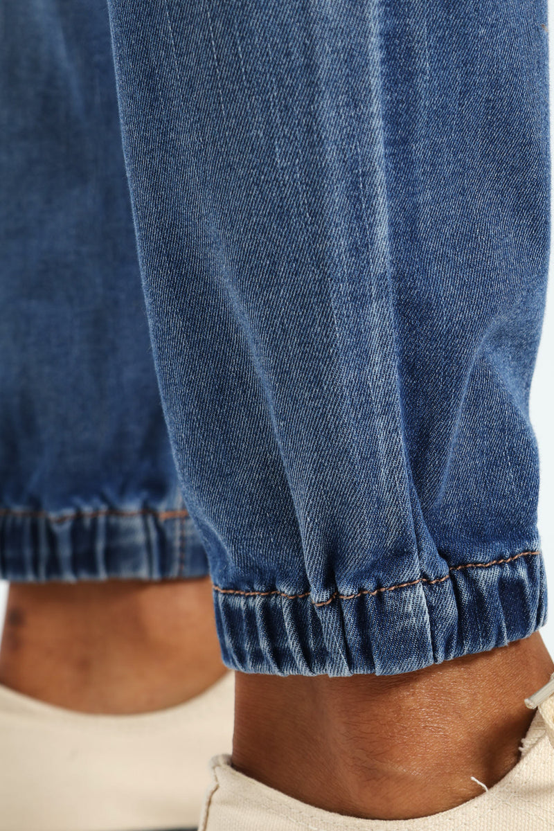 Utility Jogger Jean - Dark Wash Ink