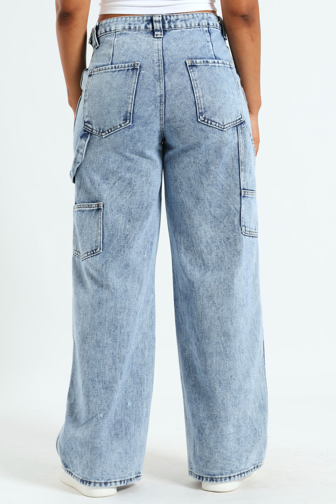 Baggy Carpenter Jean - Salty Mid Wash