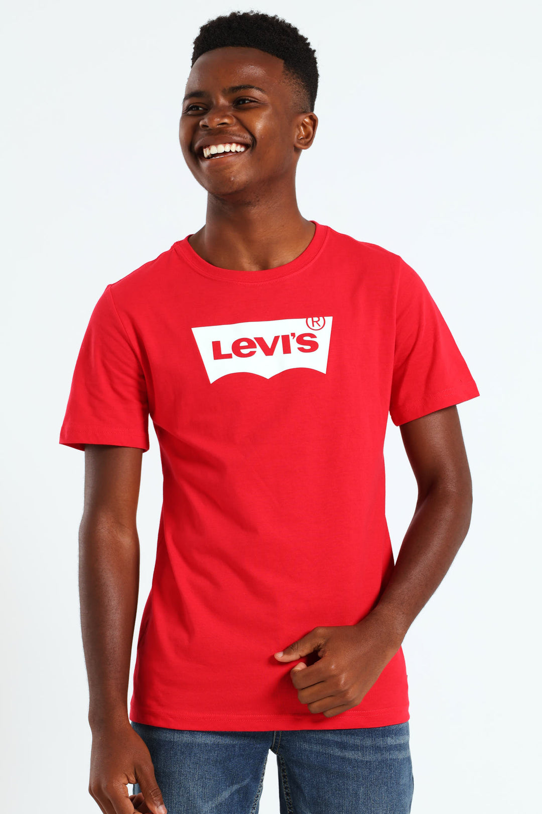 Boys Batwing Tee - Red