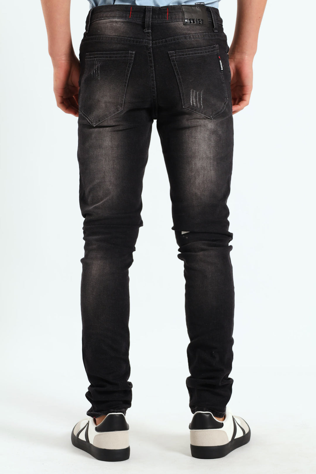 Boys Amarante Skinny Denim - Black