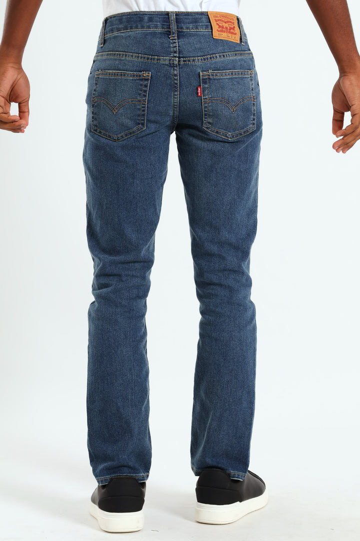 Boys Mid Denim Jeans - Blue