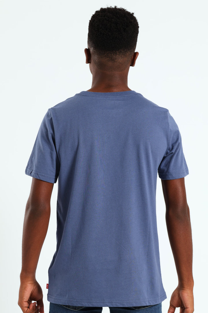 Boys Graphic Tee - Indigo