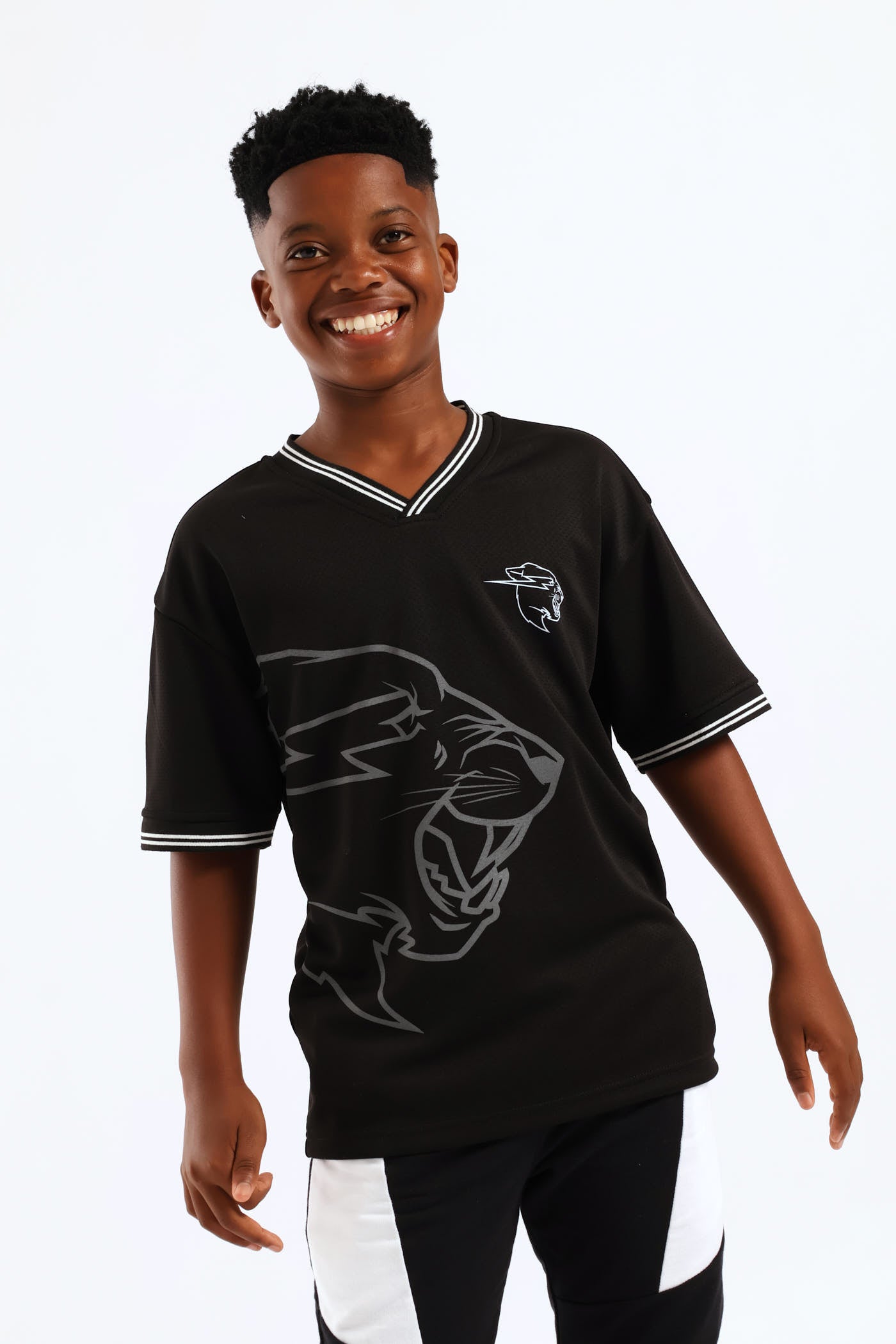 Boys Boys Mesh Sports T-Shirt - Black – Edgars