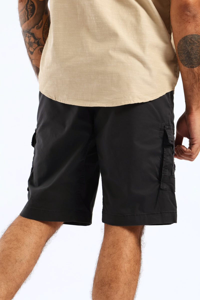 Double Cargo Pocket Short - Navy
