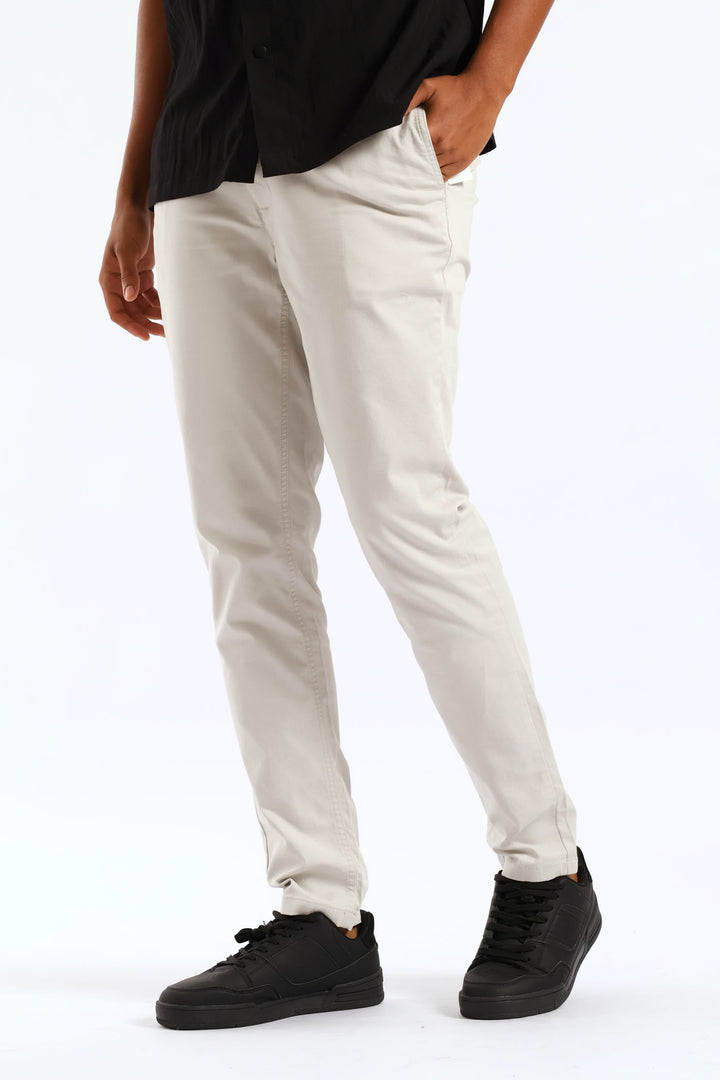 Chino Pants - Light Stone