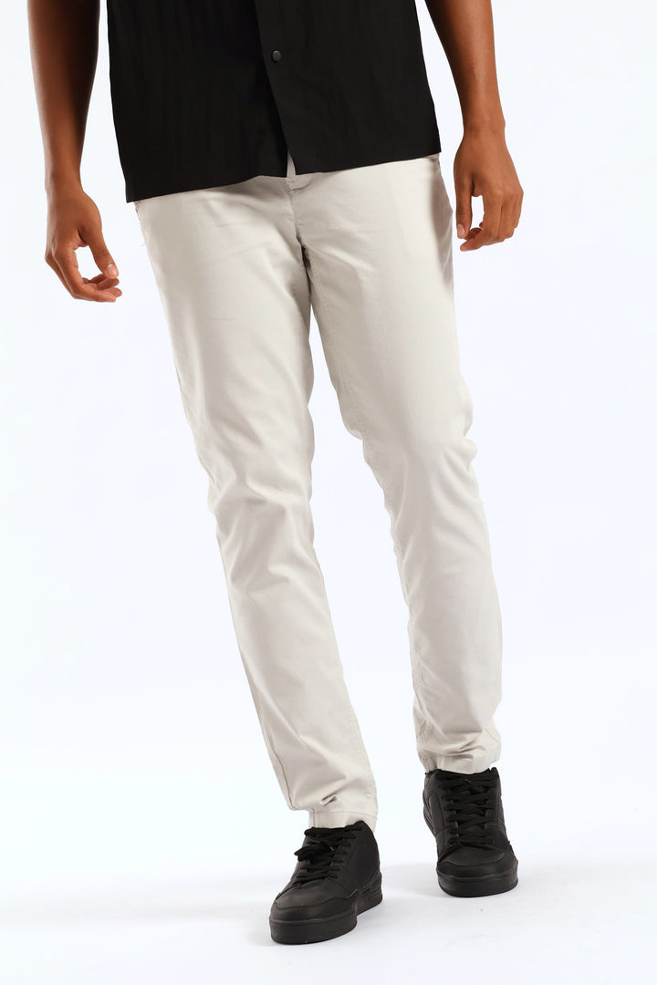 Chino Pants - Light Stone