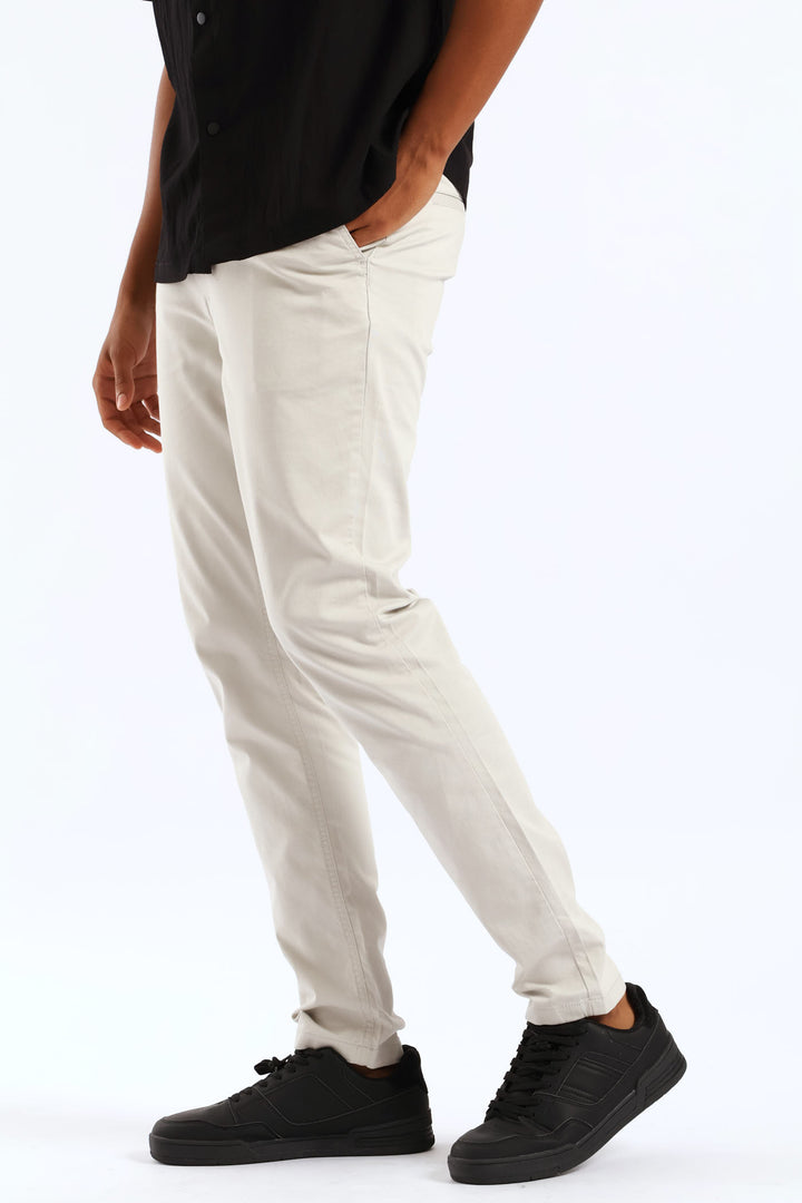Chino Pants - Light Stone