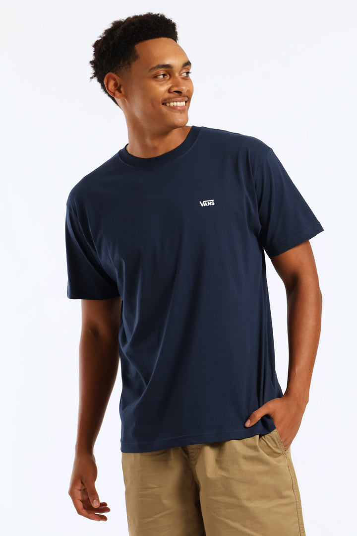 Left Chest Tee - Navy