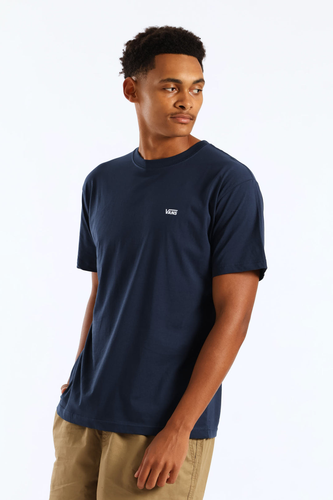 Left Chest Tee - Navy