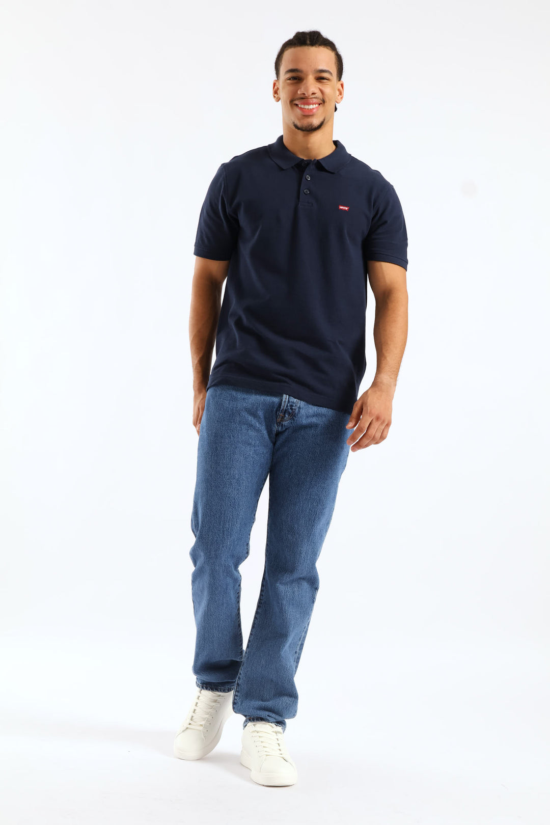 Ama Hm Polo Golfer - Navy