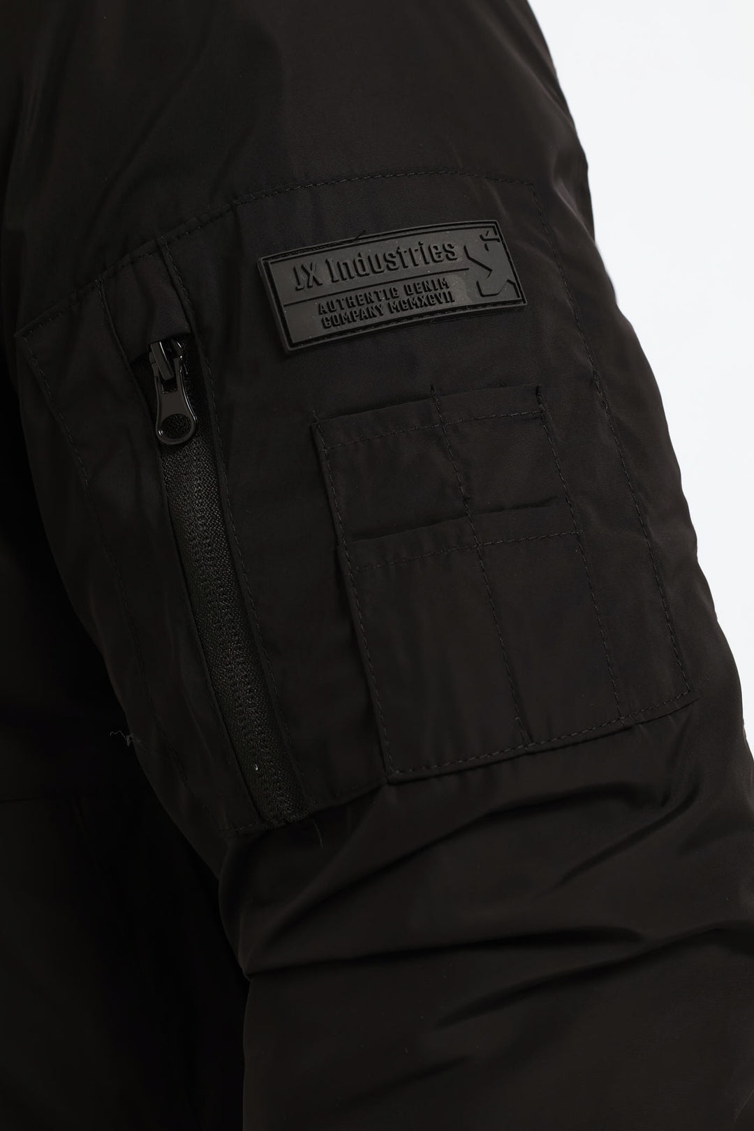 Basic Bomber Jacket - Black