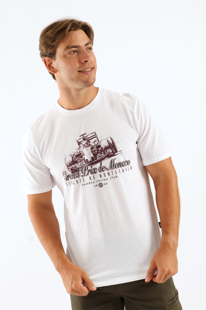 F1 Tee - White
