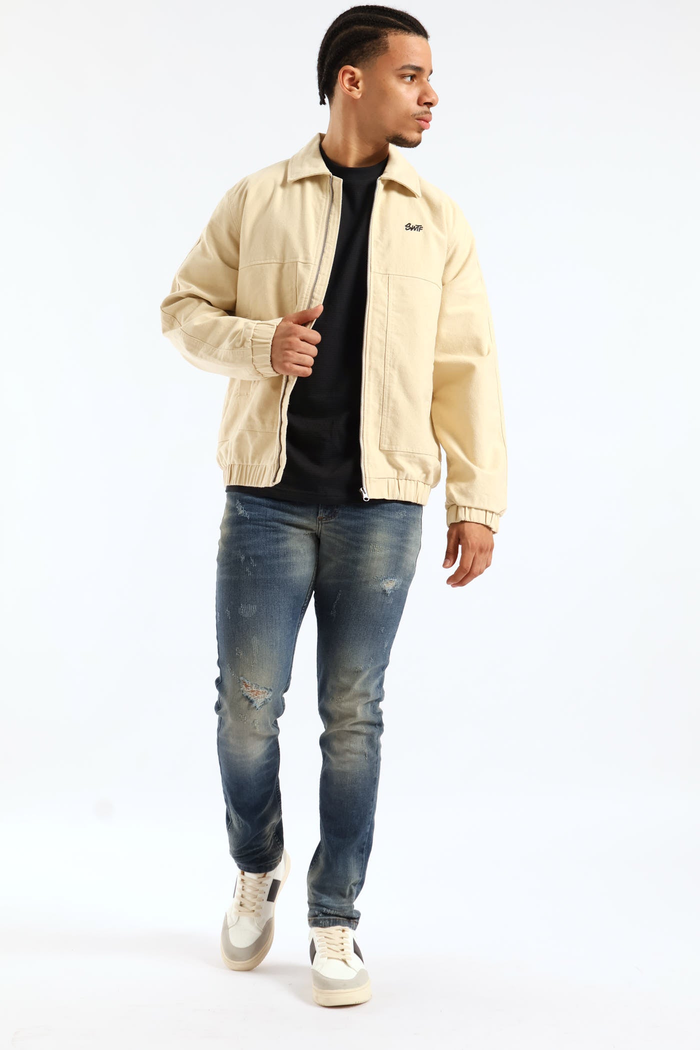 Mens Worker Jacket - Light Stone – Edgars