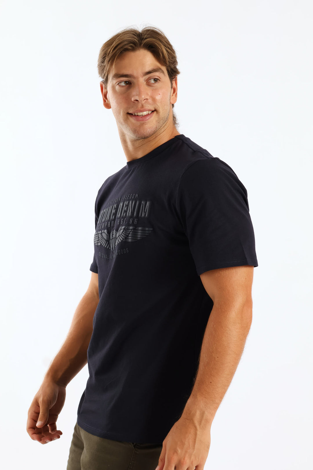 Wings Tee - Navy