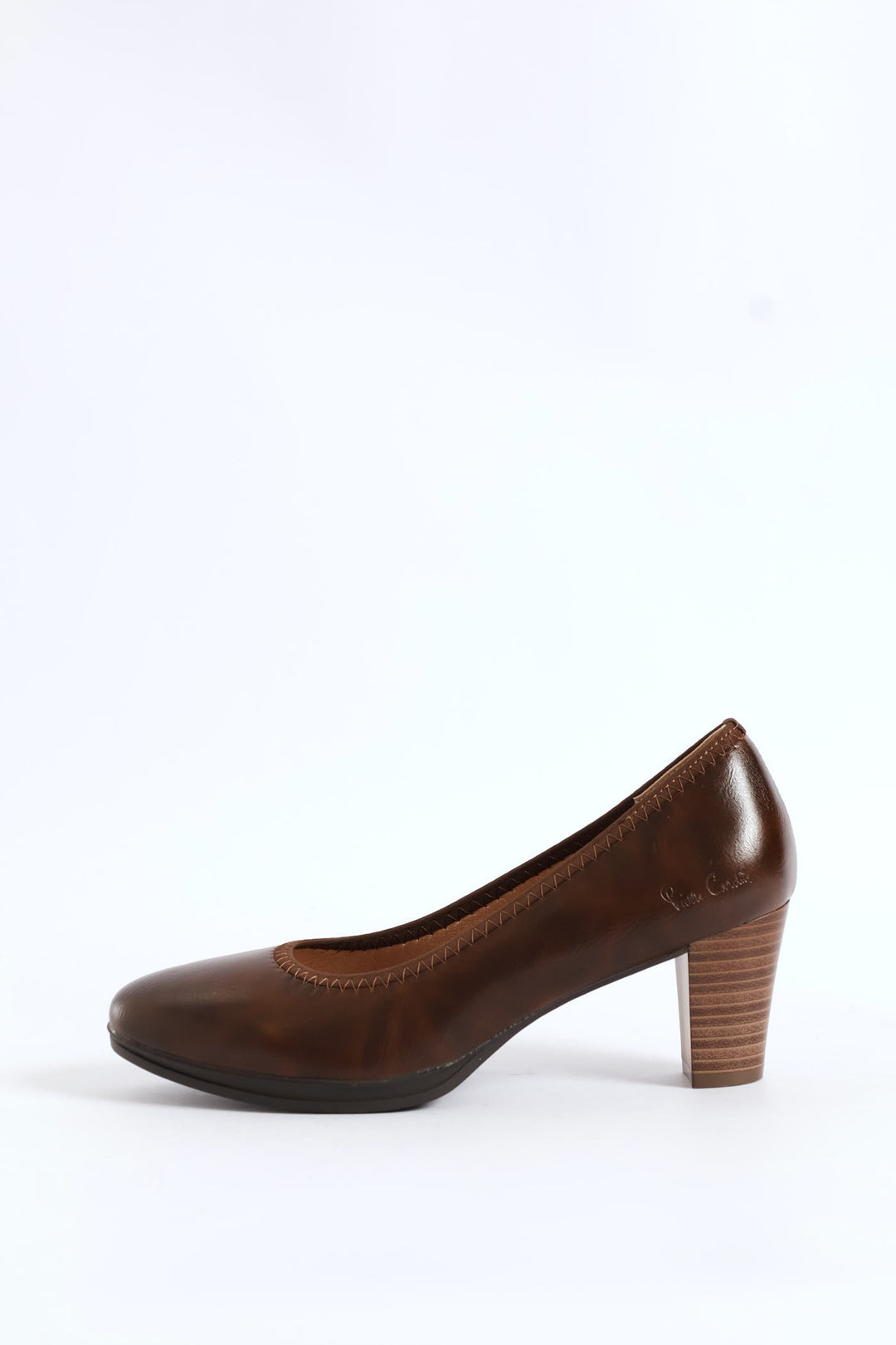 Modern Court Heel - Chocolate