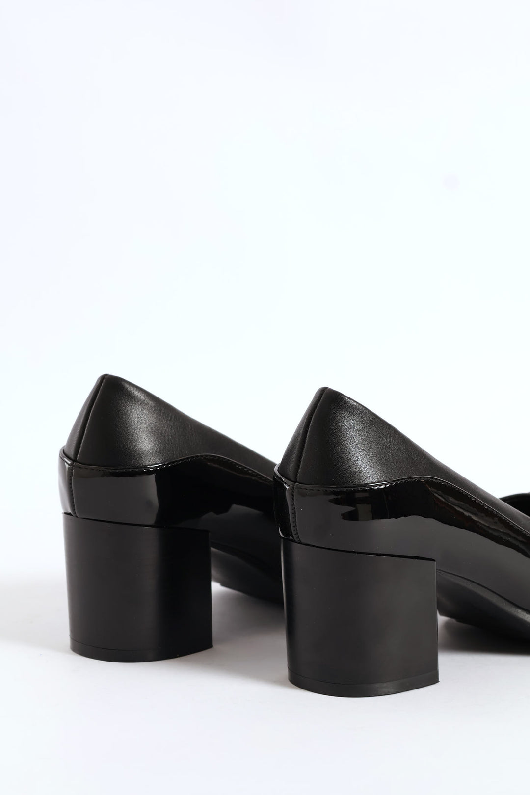 Patent Logo Heel - Black