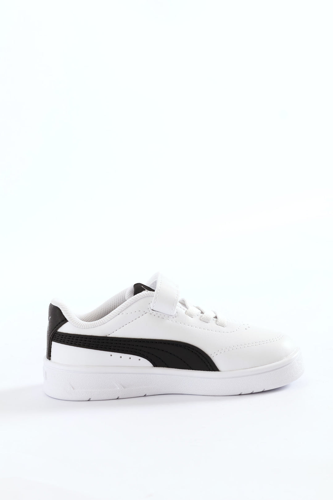 Pre-Boys Court Classic Clean Ac+ Sneaker - White/Black