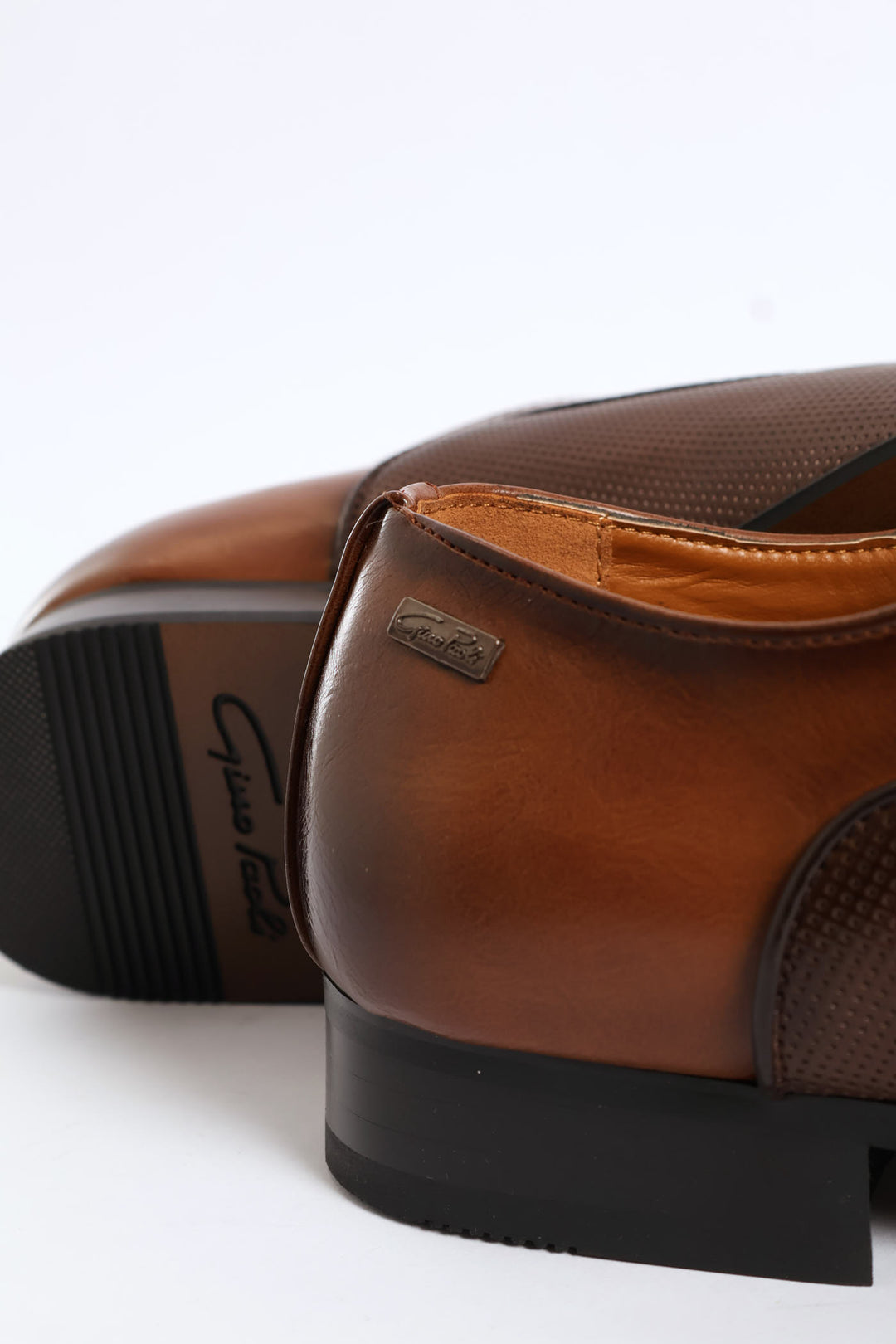 Oxford With Toe Cap - Brown