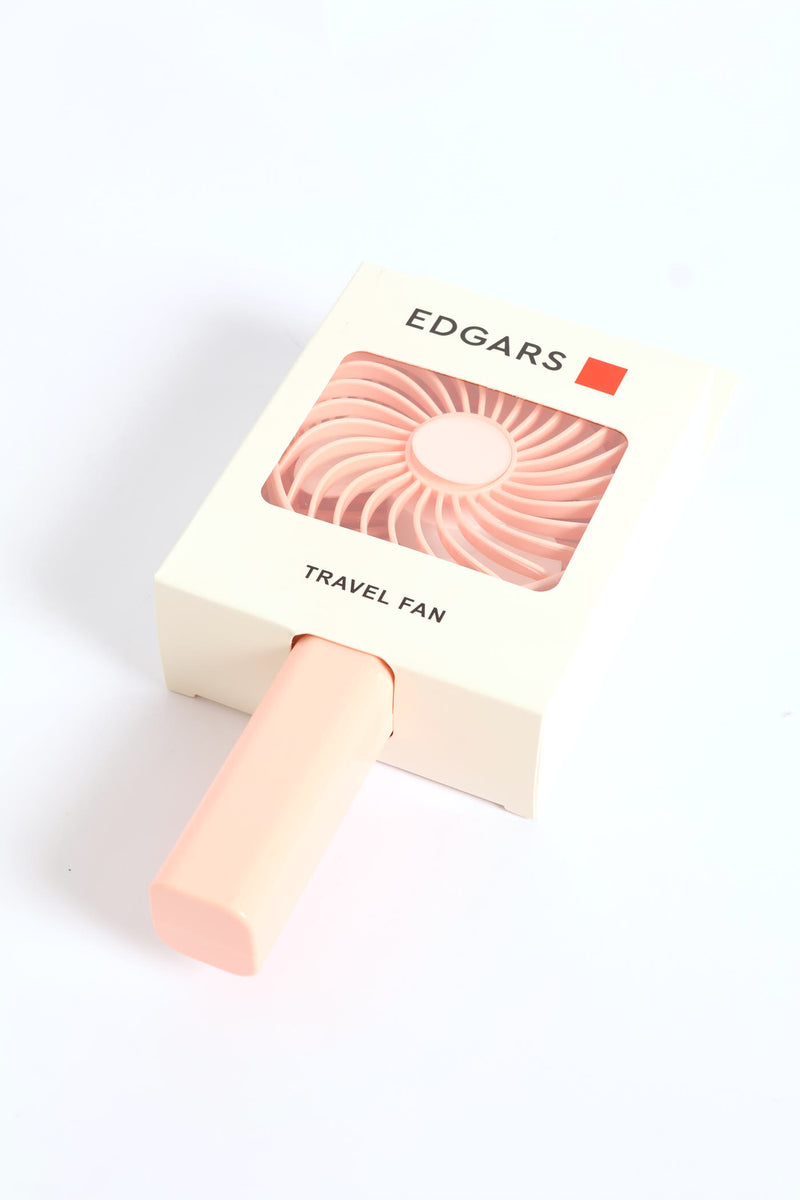 Rechargeable Fan - Light Pink