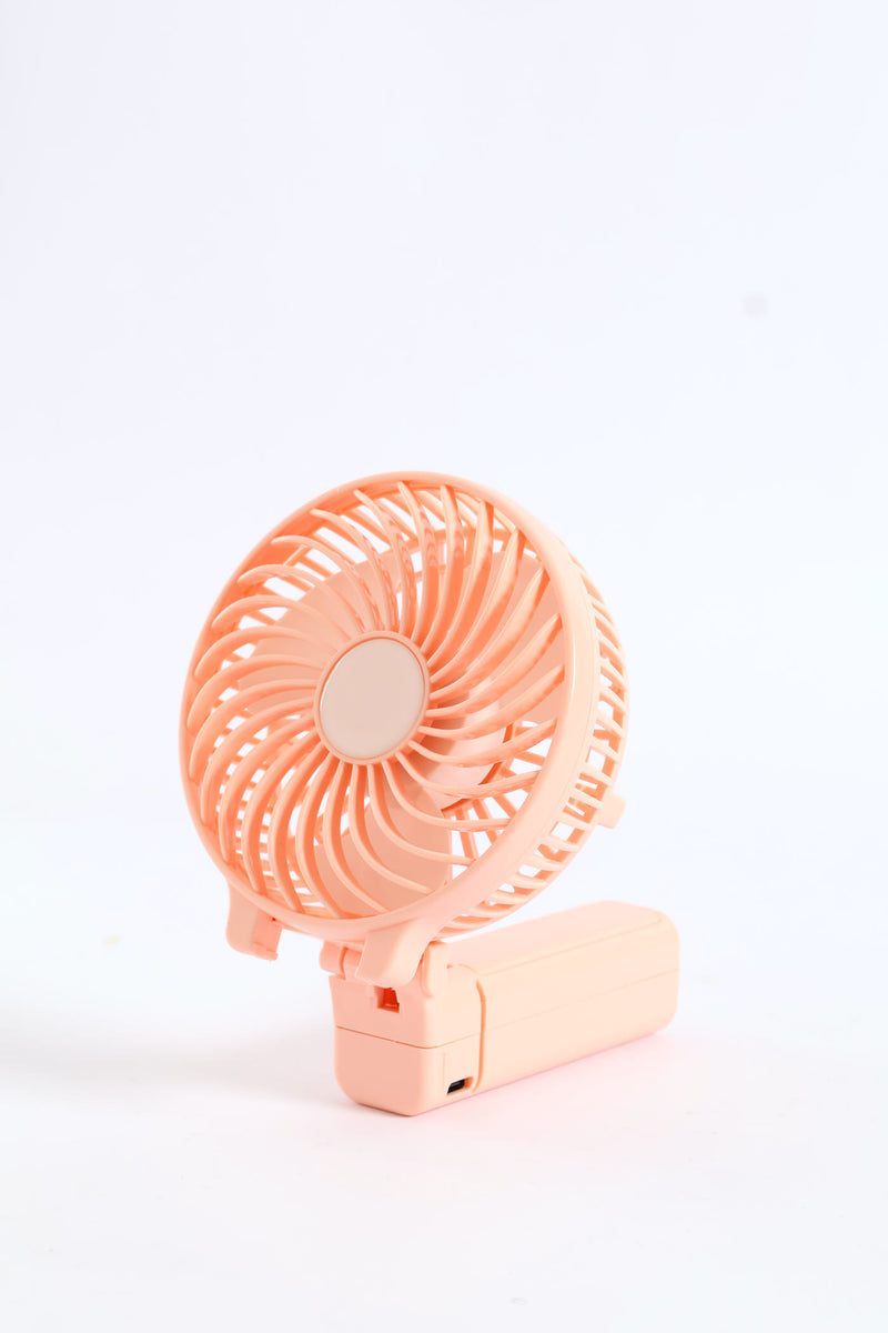 Rechargeable Fan - Light Pink