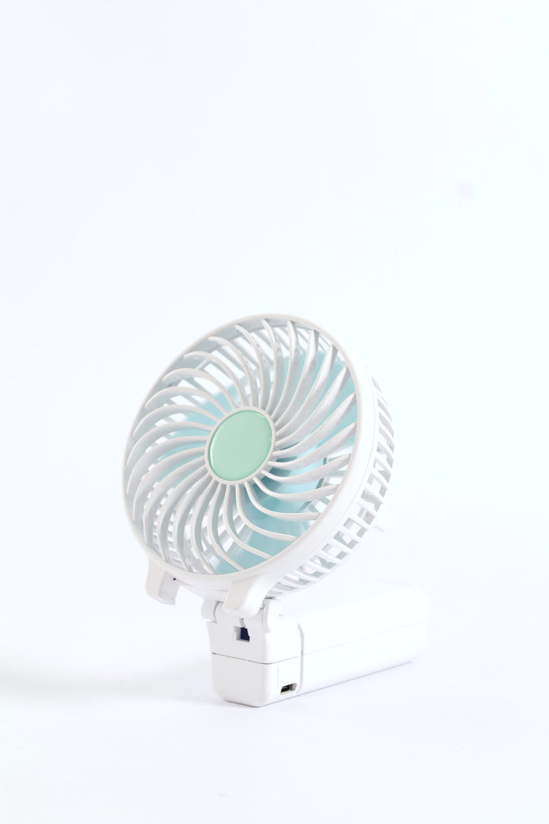 Rechargeable Fan - White