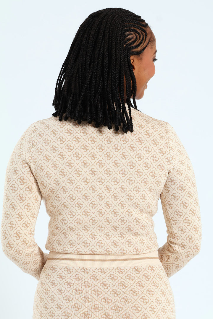 Lise 4G Sweater - Cream
