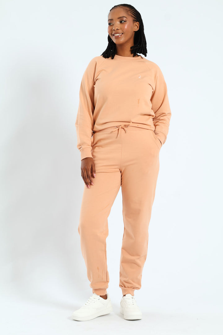 Sophia Track Jogger - Peach