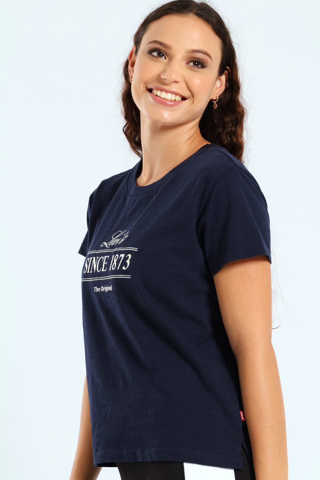 Graphic Boxy Tshirt - Navy
